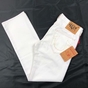 True Religion Bobby Phoenix White Jeans